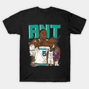 Anthony Edwards “Ant” Cartoon T-Shirt